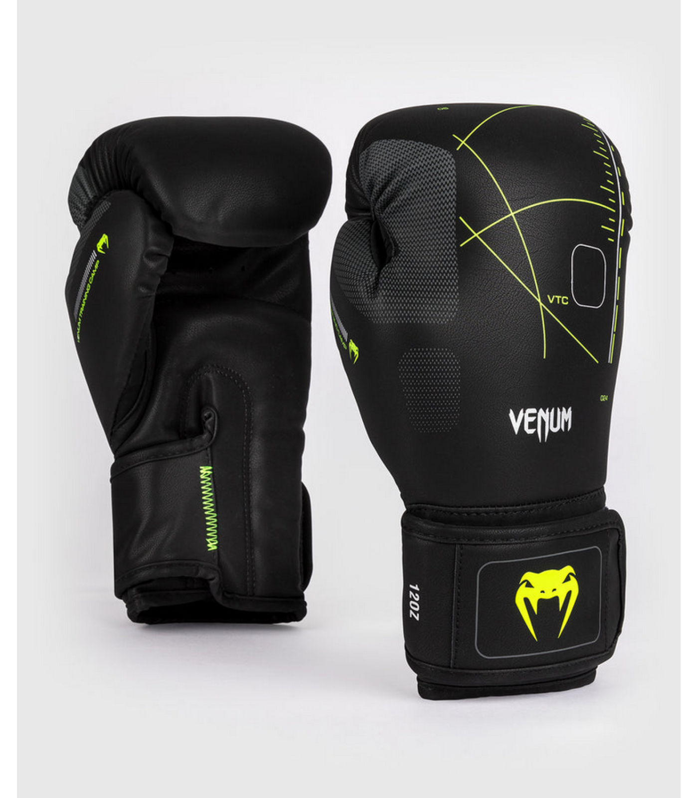 Боксови Ръкавици - Venum Training Camp 4.0 Boxing Gloves - Black/Neon Green ​